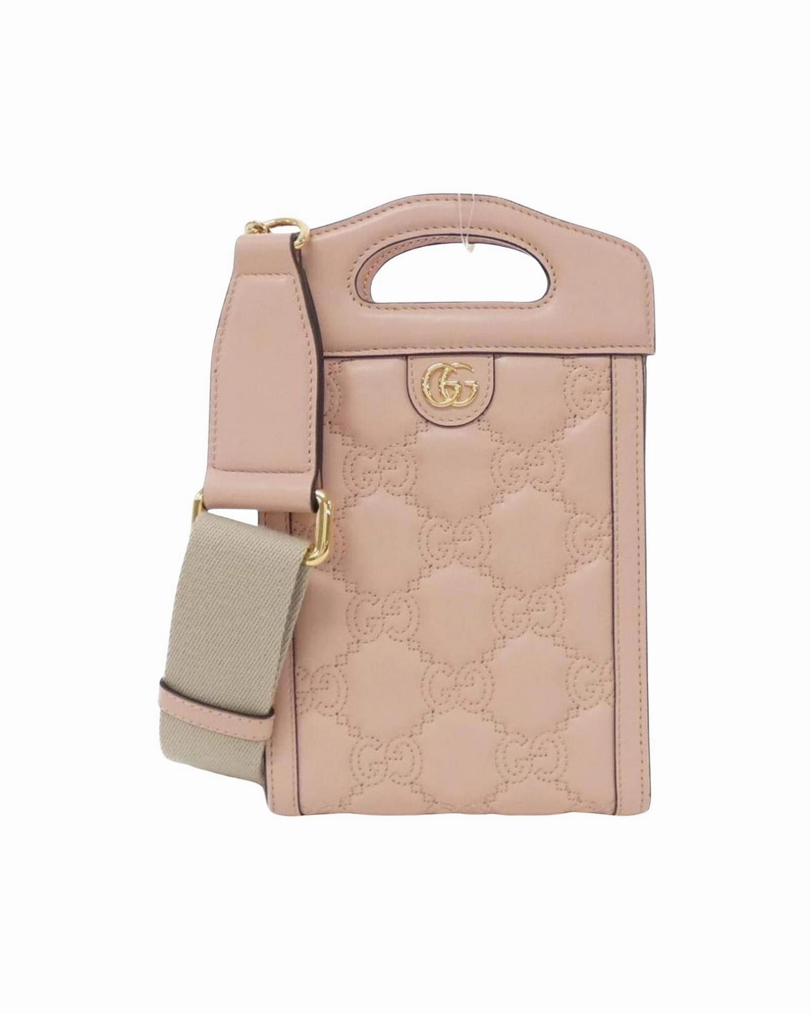 Leather Shoulder Bag with Box and Dust Bag