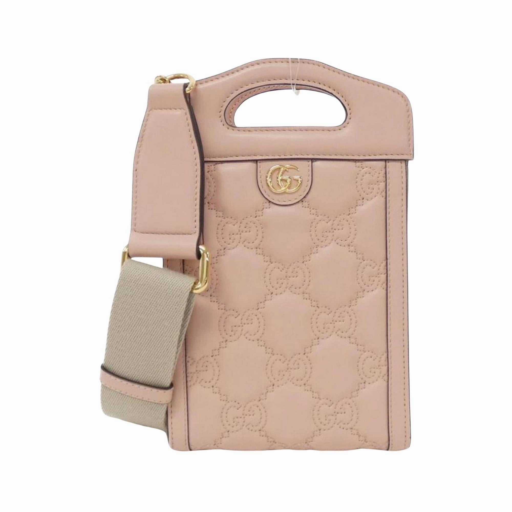 Leather Shoulder Bag with Box and Dust Bag