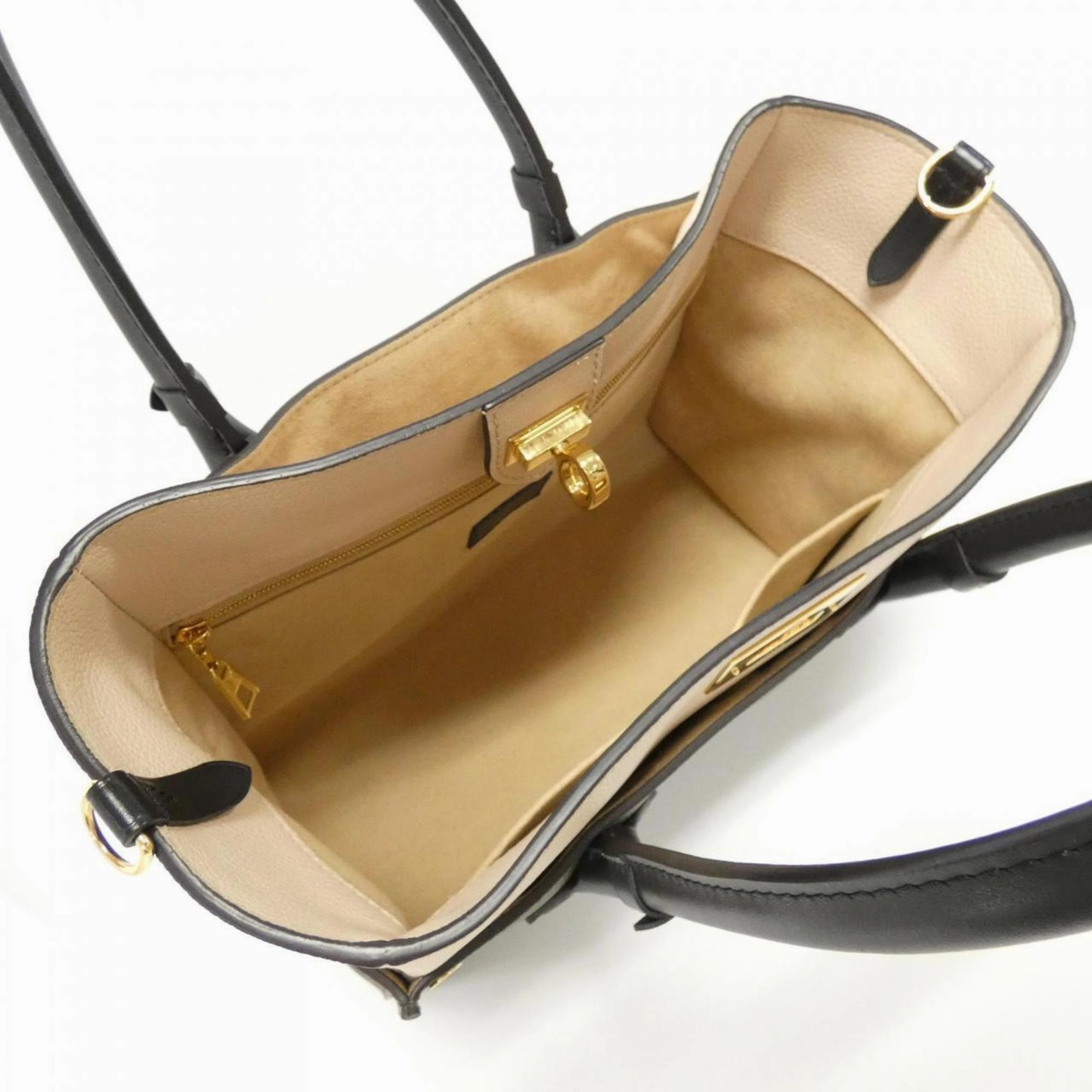 Leather Shoulder Bag with Dust Bag and Shoulder Strap