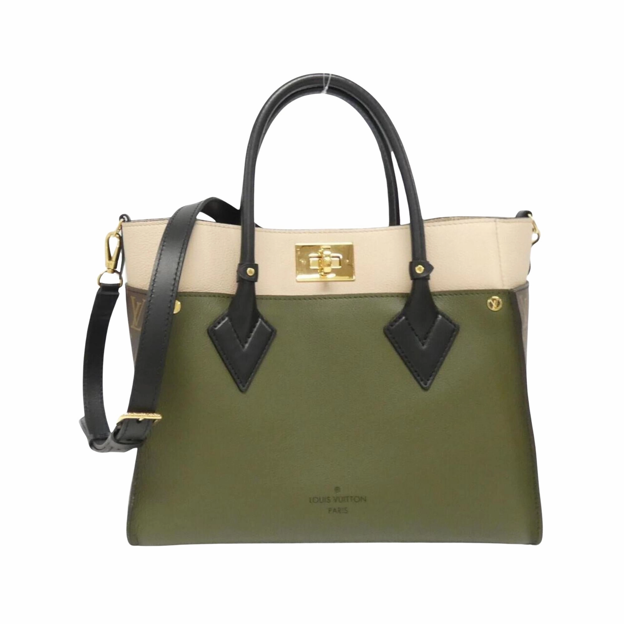 Leather Shoulder Bag with Dust Bag and Shoulder Strap
