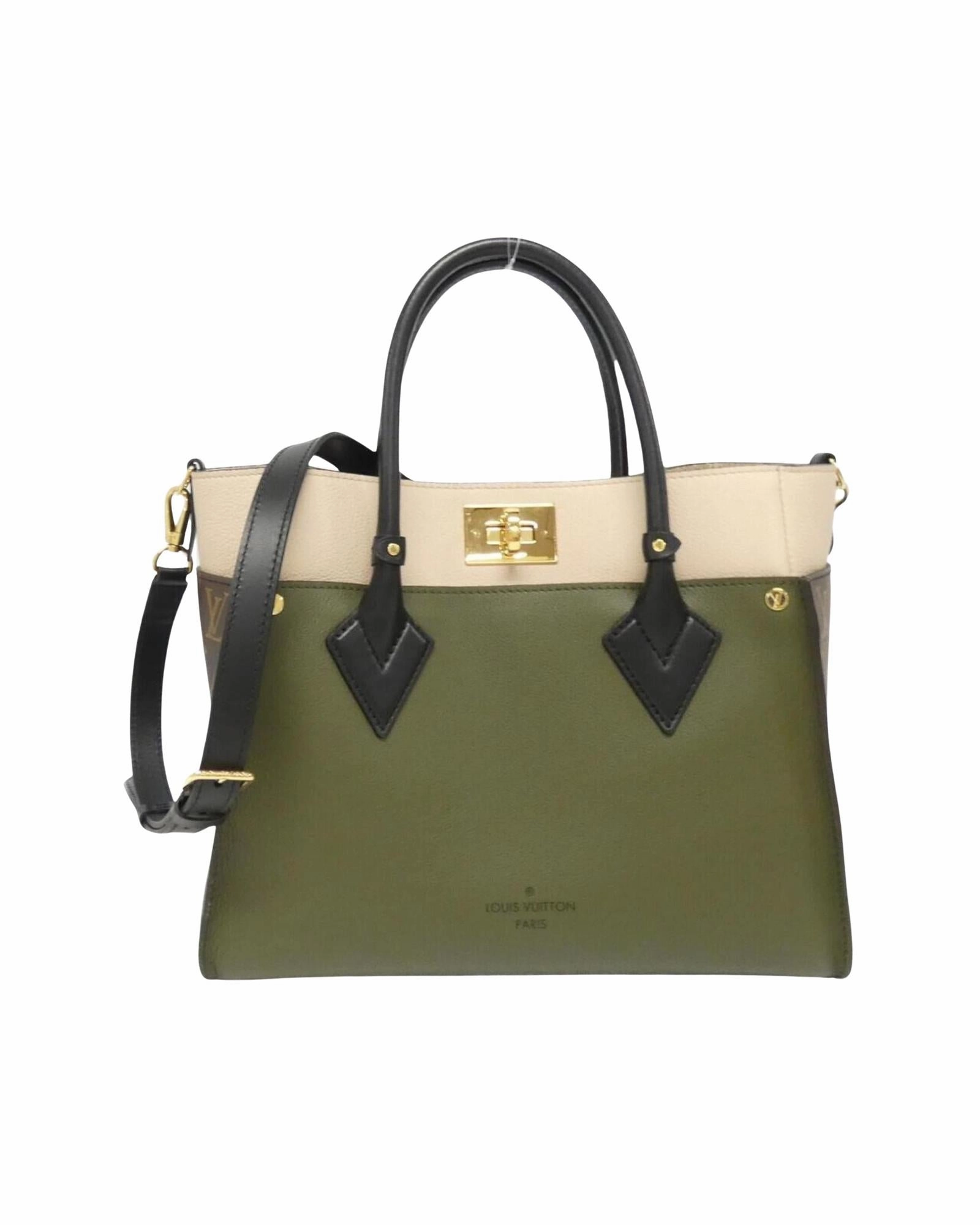 Leather Shoulder Bag with Dust Bag and Shoulder Strap