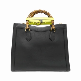 Leather Tote Bag with Dust Bag and Shoulder Strap