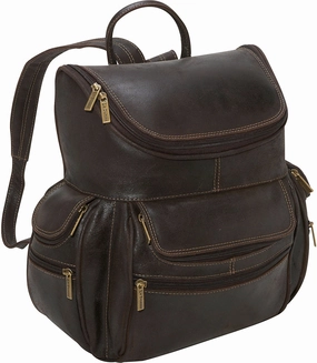 Ledonne Leather Distressed Laptop Backpack