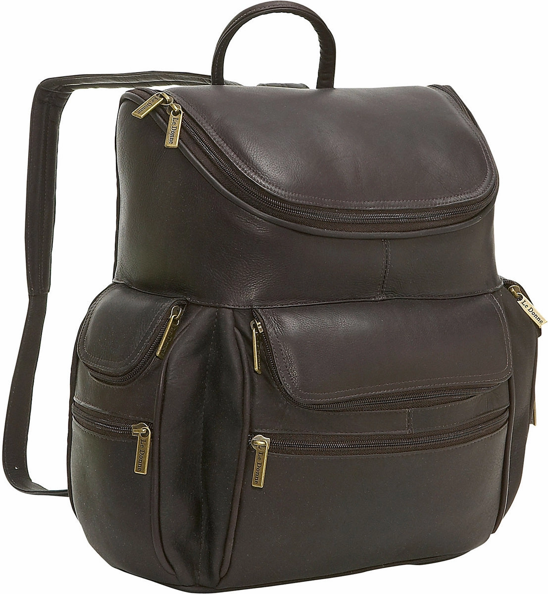 Ledonne Leather Laptop Backpack