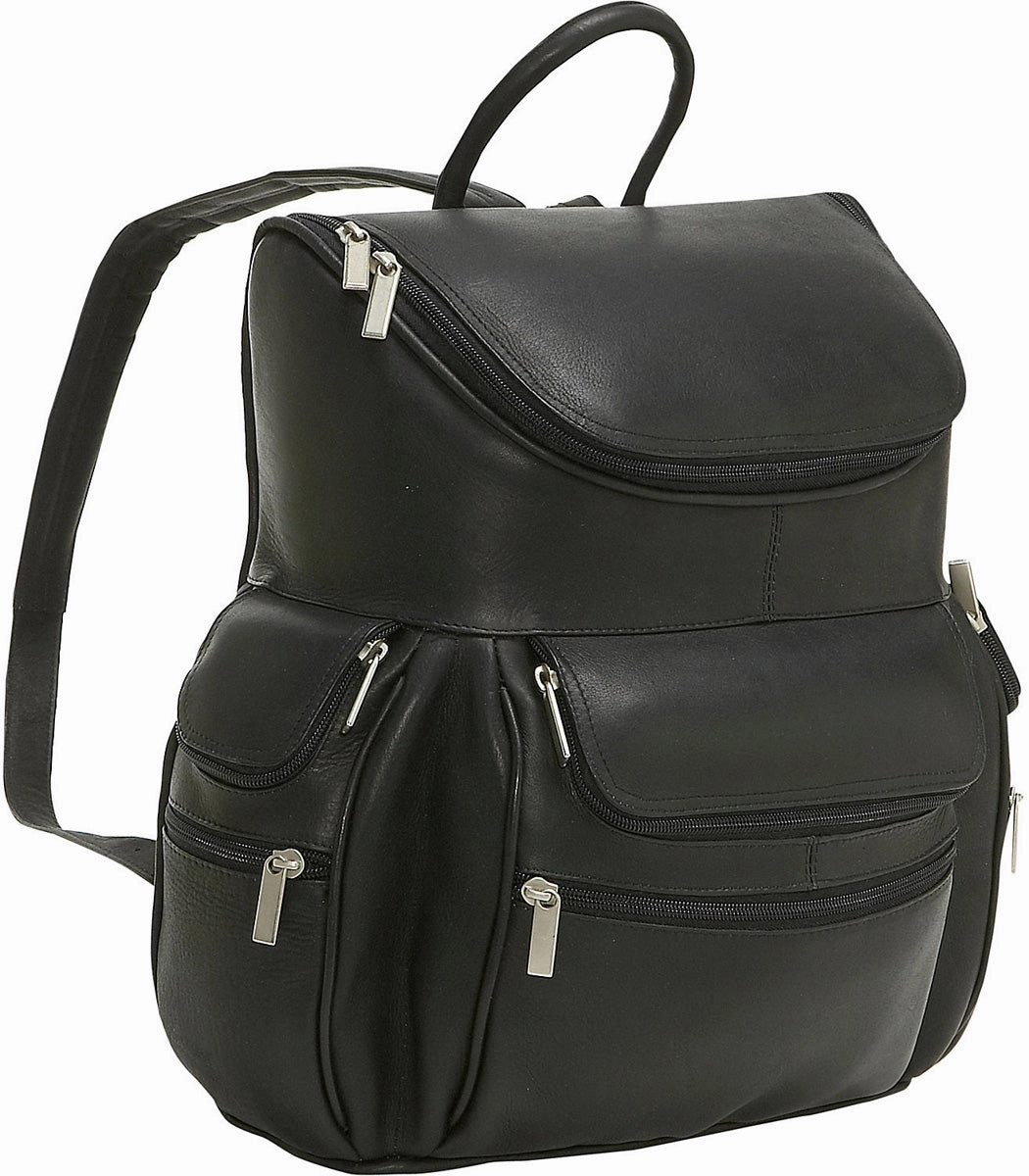 Ledonne Leather Laptop Backpack