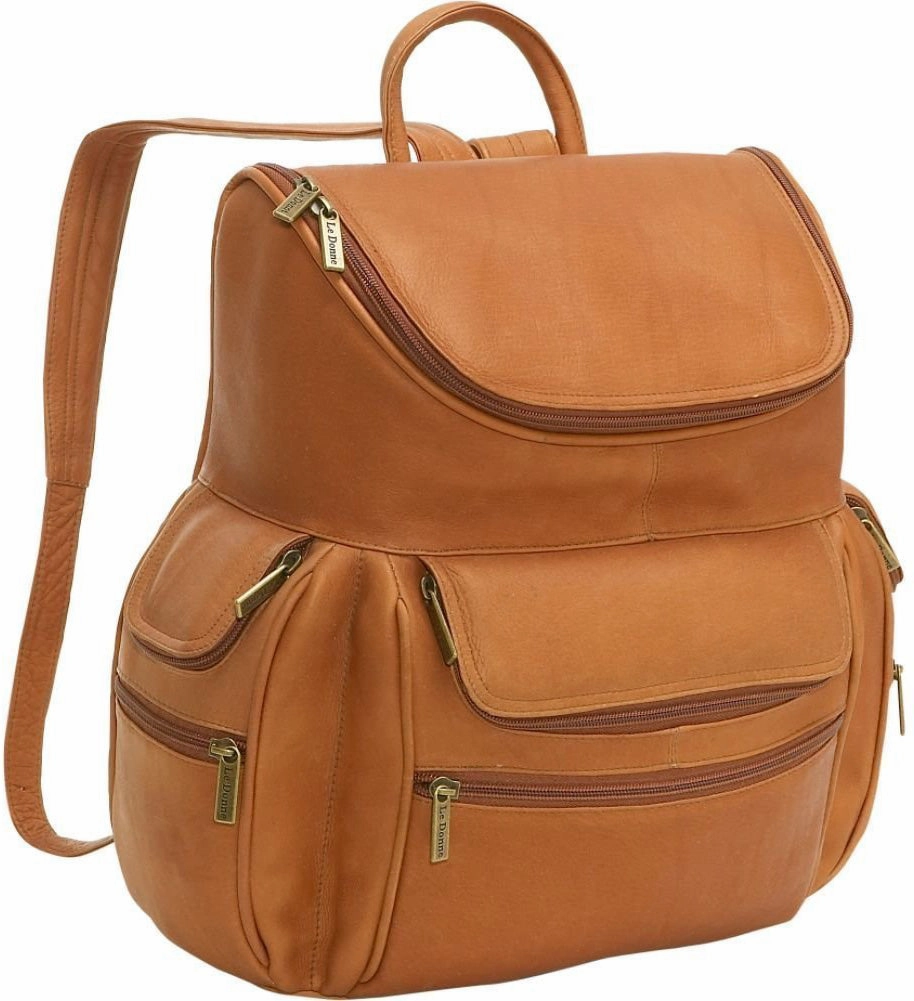 Ledonne Leather Laptop Backpack