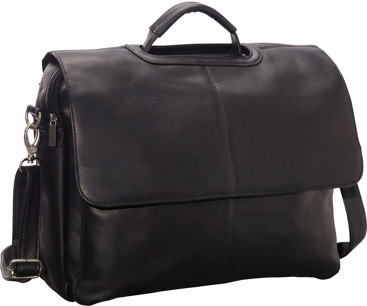Ledonne Leather Vaqueta Flap Over Brief