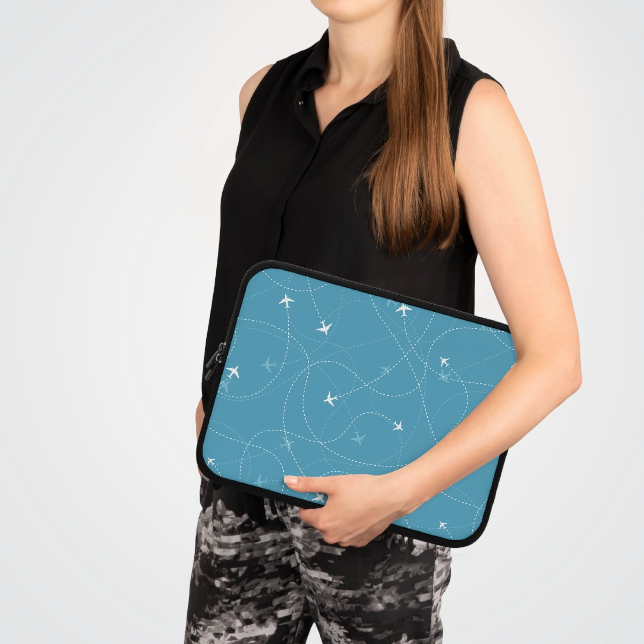 LFO - Luggage Factory - Planes Trails Laptop Sleeve