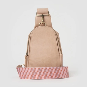 Liberty - Taupe/Pink