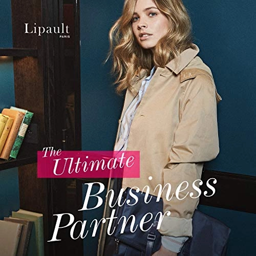 Lipault - Plume Avenue Backpack - 15" Laptop Over Shoulder Purse Bag for Women - Night Blue