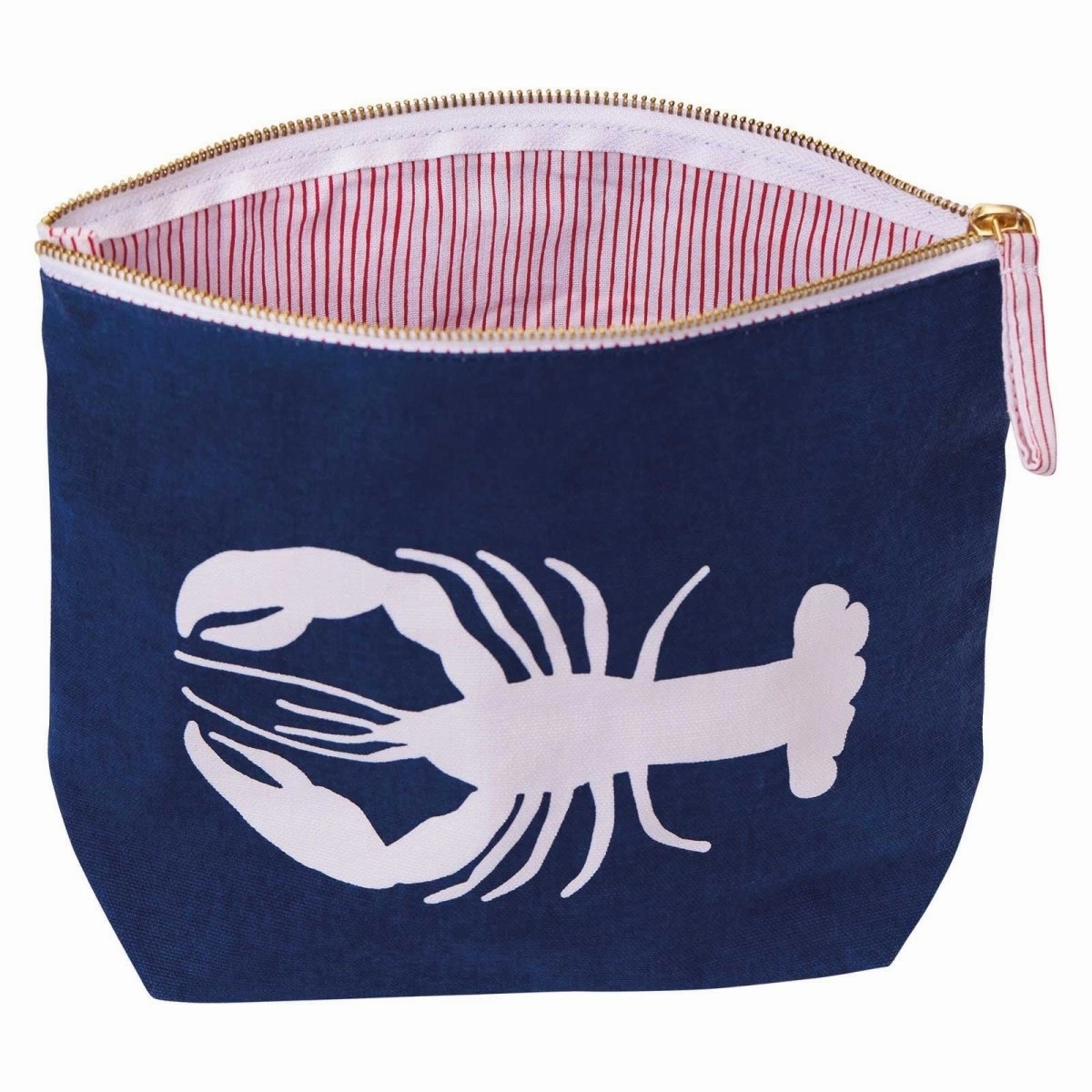 Lobster Navy Large Relaxed Pouch