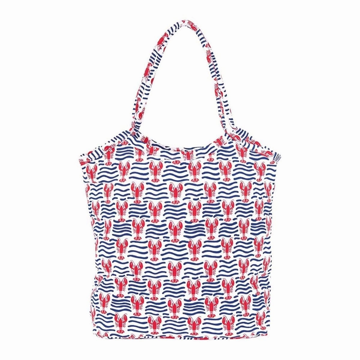 Lobster Waves Bucket Bag