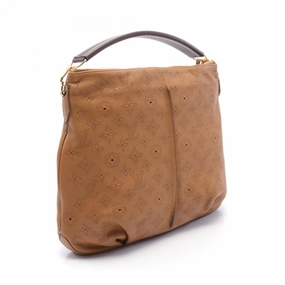 Lockme II Shoulder Bag Brown Leather
