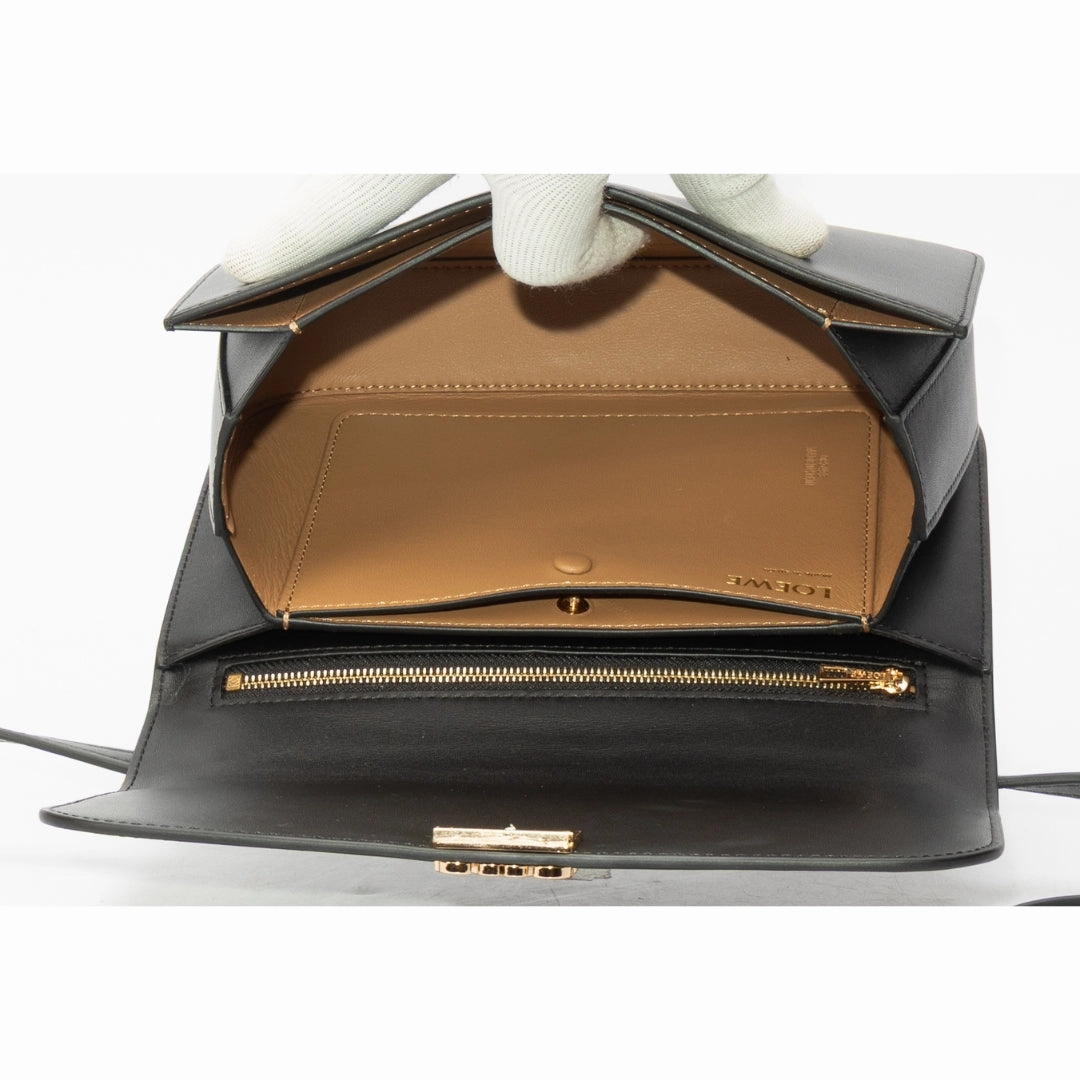 Loewe Goya Leather Crossbody Bag