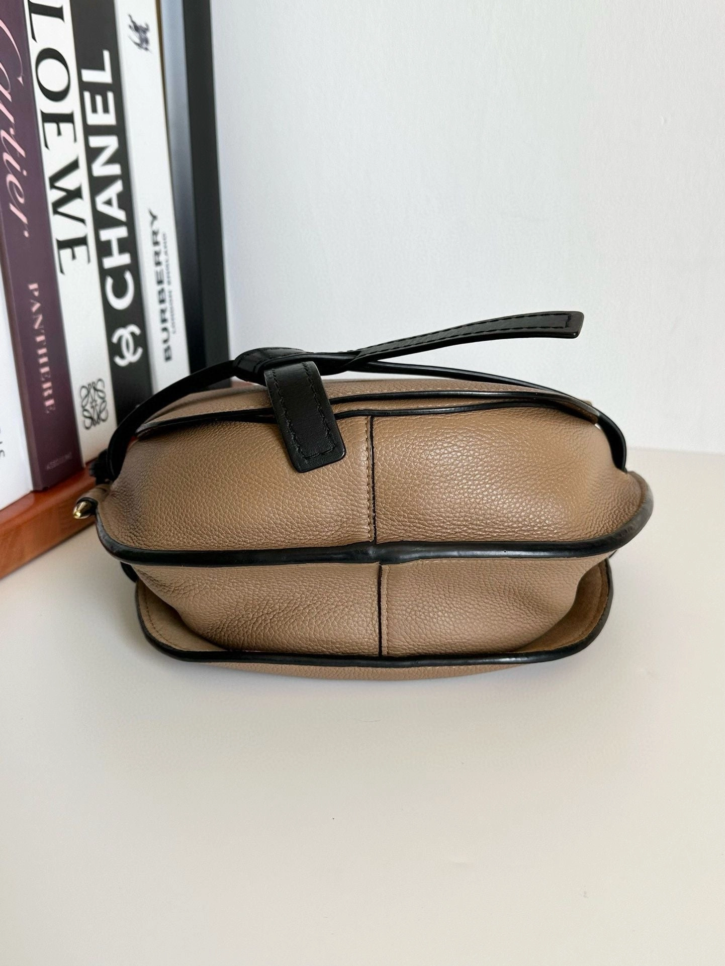 LOEWE Grained Calfskin Small Gate Crossbody Bag #1AEE