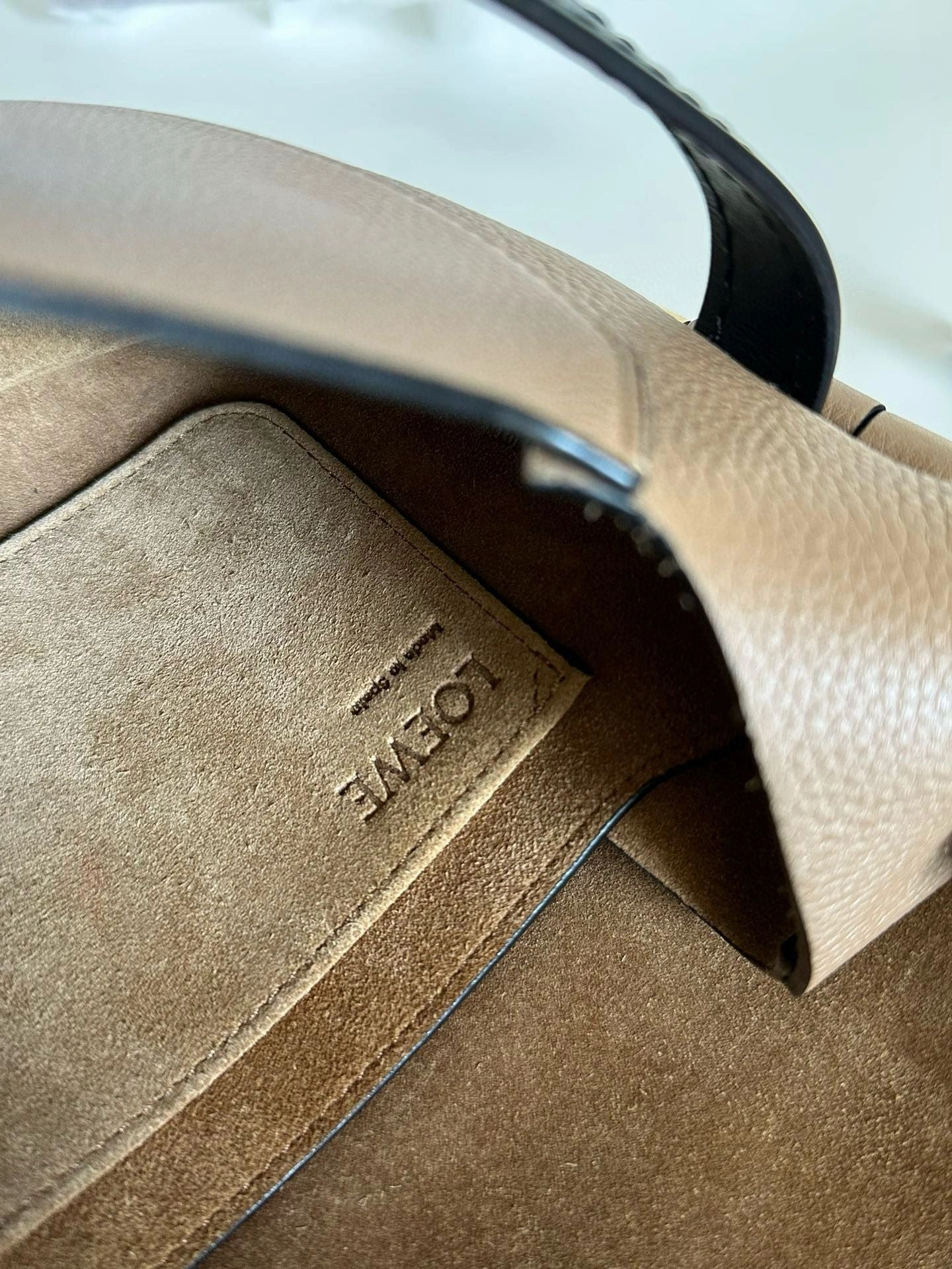 LOEWE Grained Calfskin Small Gate Crossbody Bag #1AEE