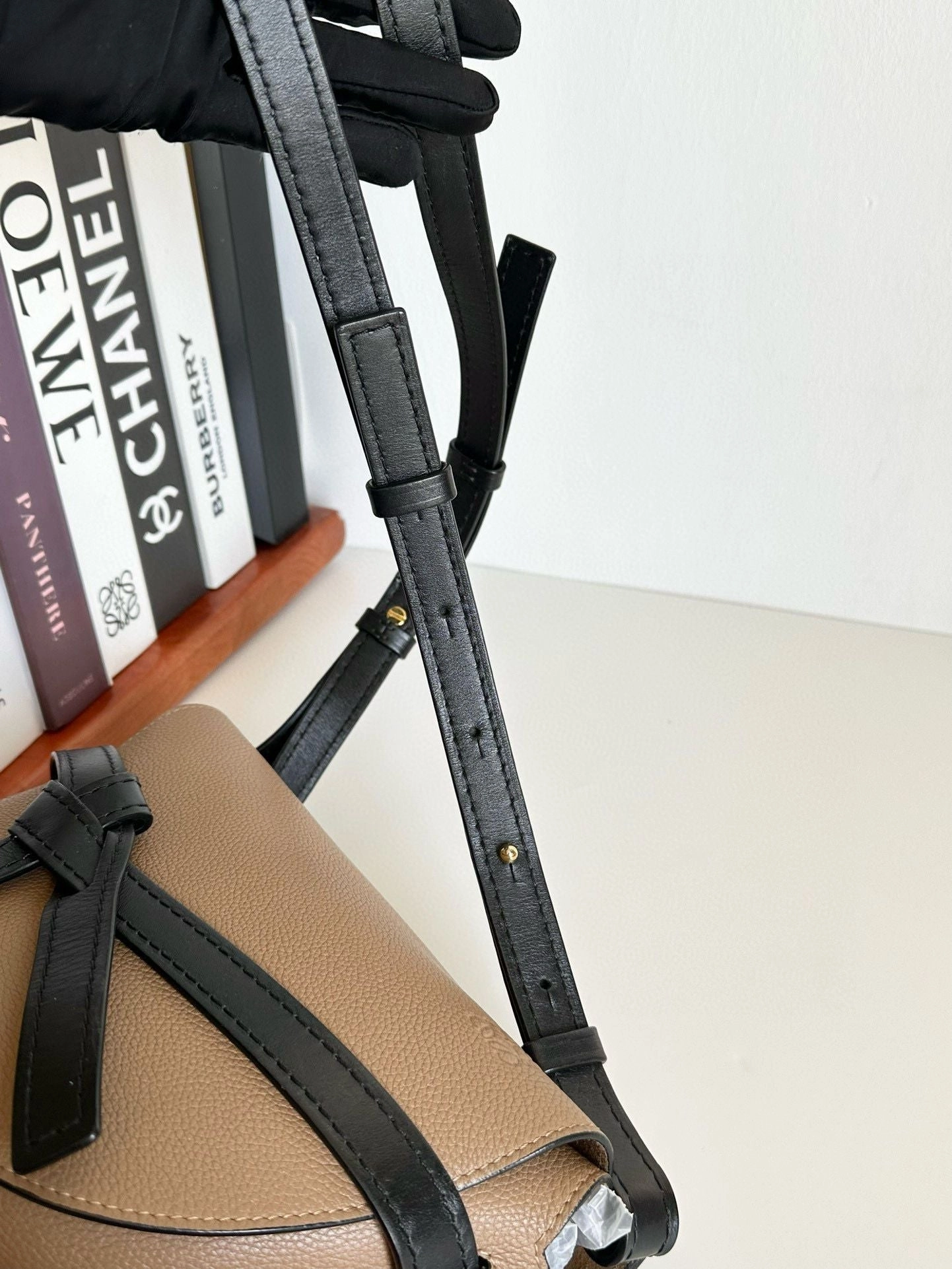 LOEWE Grained Calfskin Small Gate Crossbody Bag #1AEE