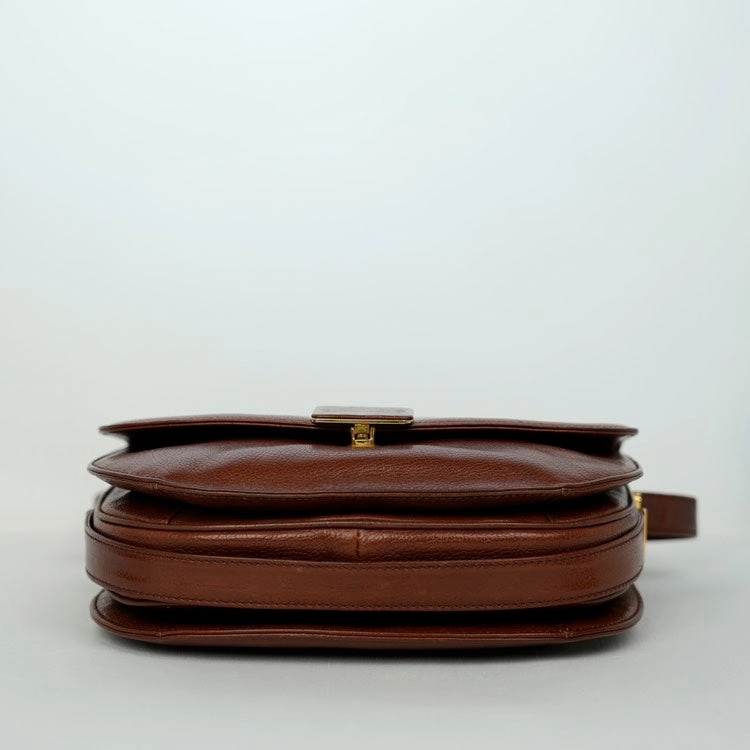 Loewe Messenger Brown Leather Shoulder Bag