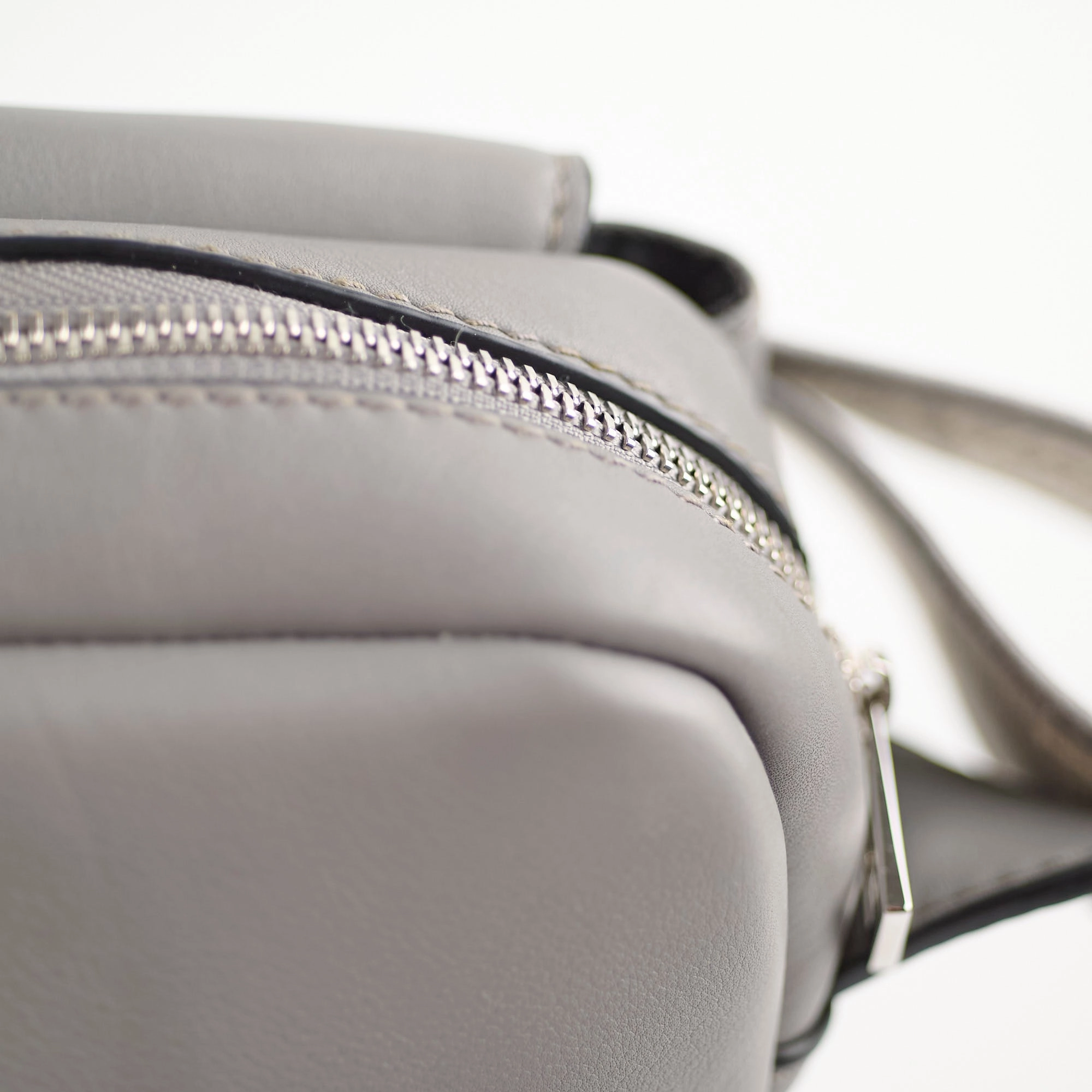 Loewe Military Messenger Crossbody Bag Grey