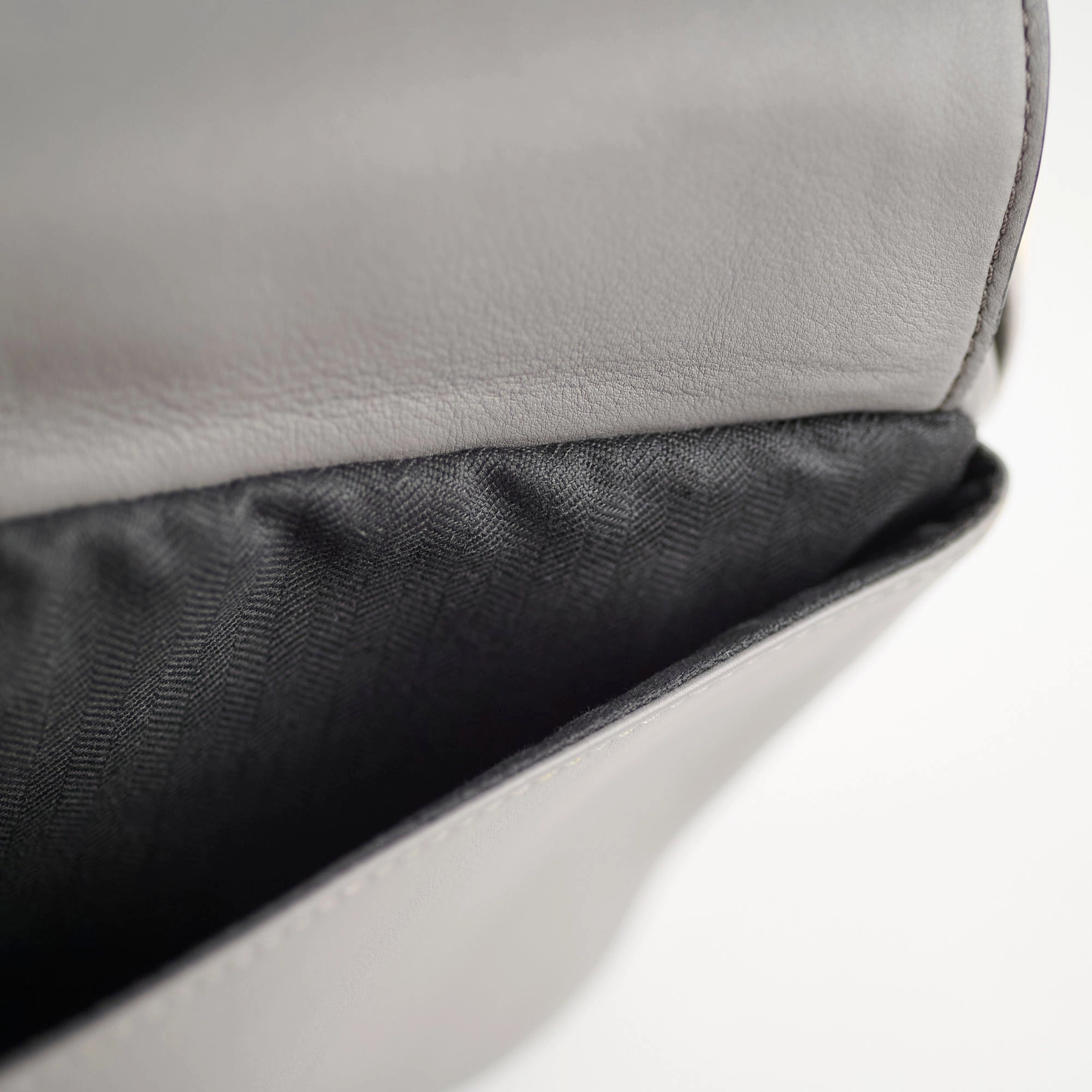 Loewe Military Messenger Crossbody Bag Grey