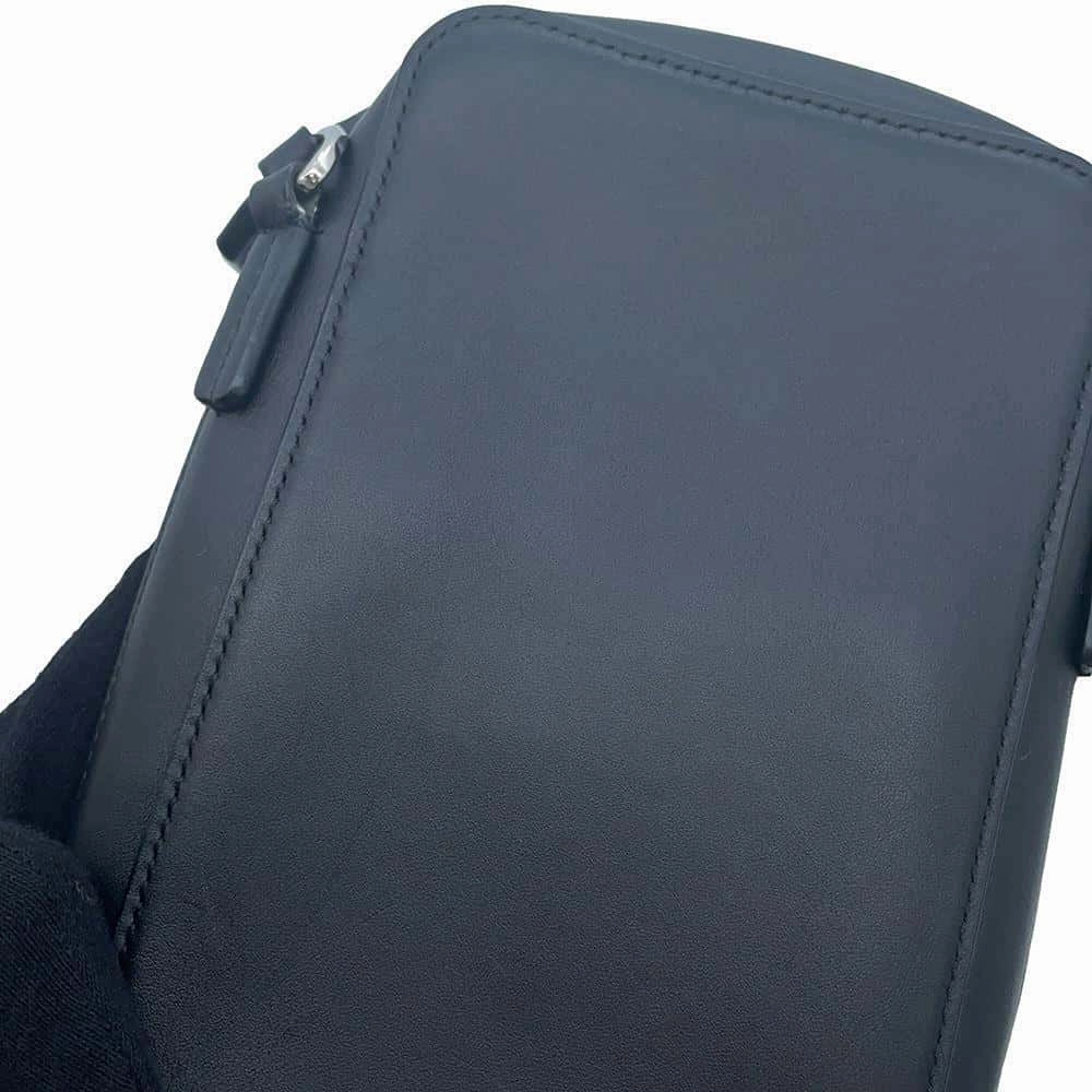 LOEWE Vertical crossbody pocket BlackC565S59X01 Leather