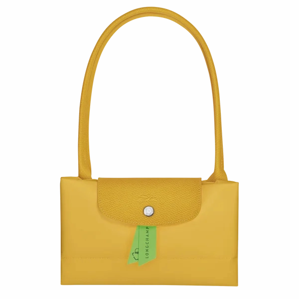 Longchamp Le Pliage Green Tote Bag Corn- Recycled Canvas