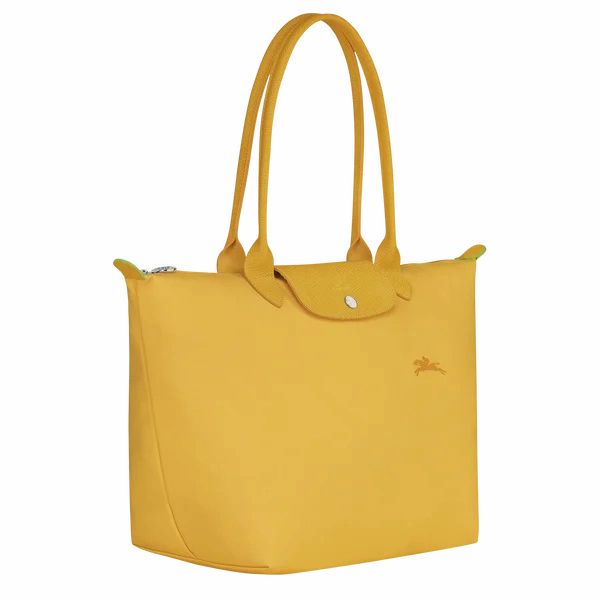 Longchamp Le Pliage Green Tote Bag Corn- Recycled Canvas
