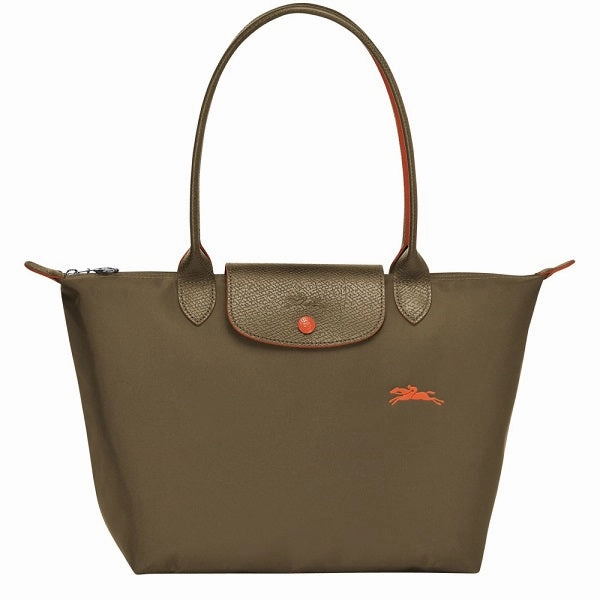 Longchamp Le Pliage Green Tote Bag Nylon Tote- Recycled Canvas