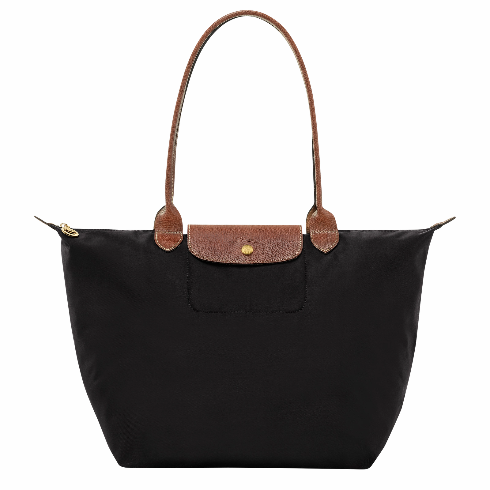 Longchamp Le Pliage Tote Bag Black  Recycled Canvas