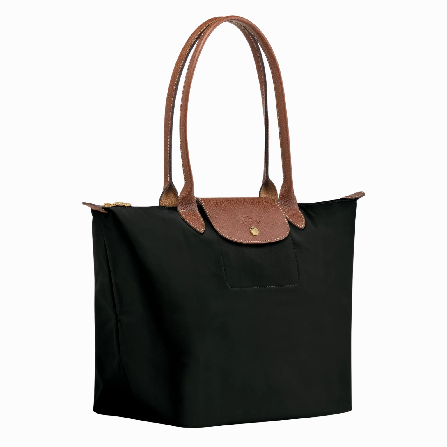 Longchamp Le Pliage Tote Bag Black  Recycled Canvas