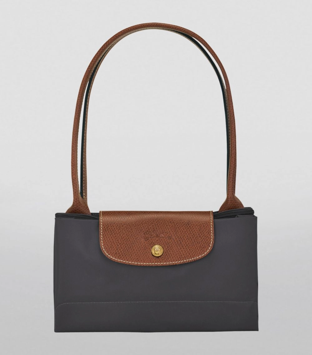 Longchamp Le Pliage Tote Bag Graphite  Recycled Canvas