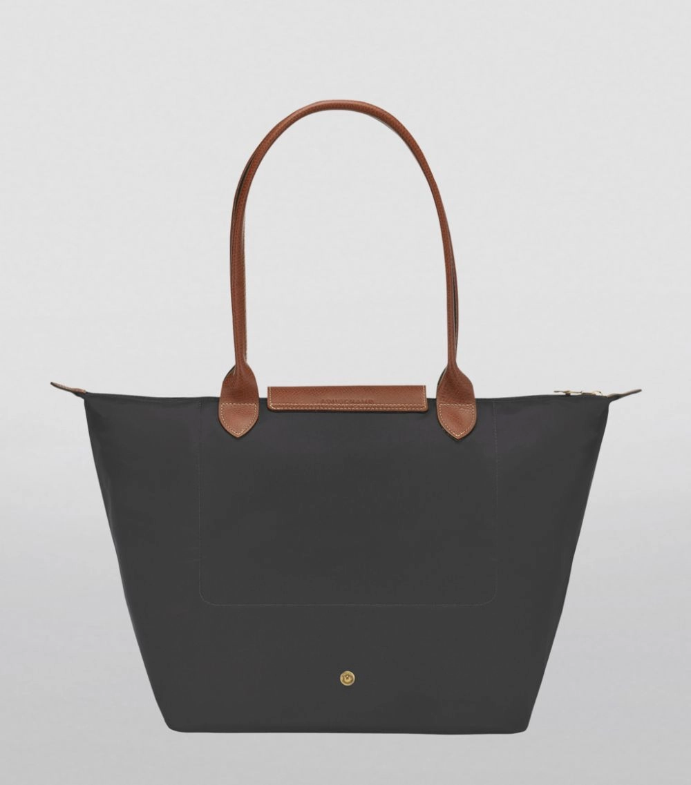 Longchamp Le Pliage Tote Bag Graphite  Recycled Canvas