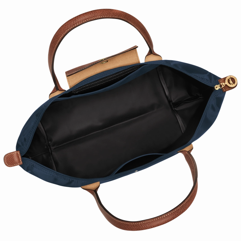 Longchamp Le Pliage Tote Bag Navy  Recycled Canvas