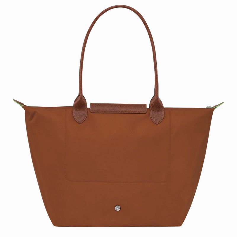 Longchamp Le Pliage Tote Cognac  Recycled Canvas