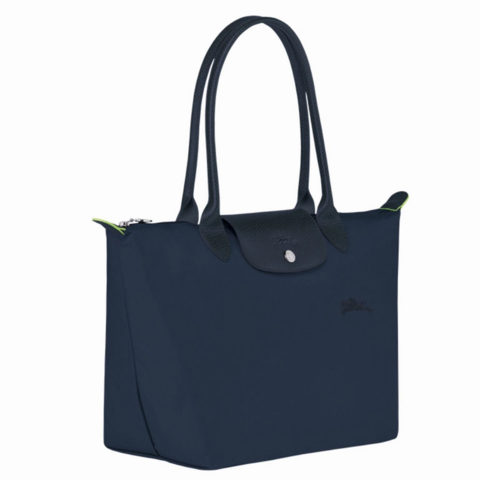 Longchamp Le Pliage Tote Green Bag Blue- Recycled Canvas