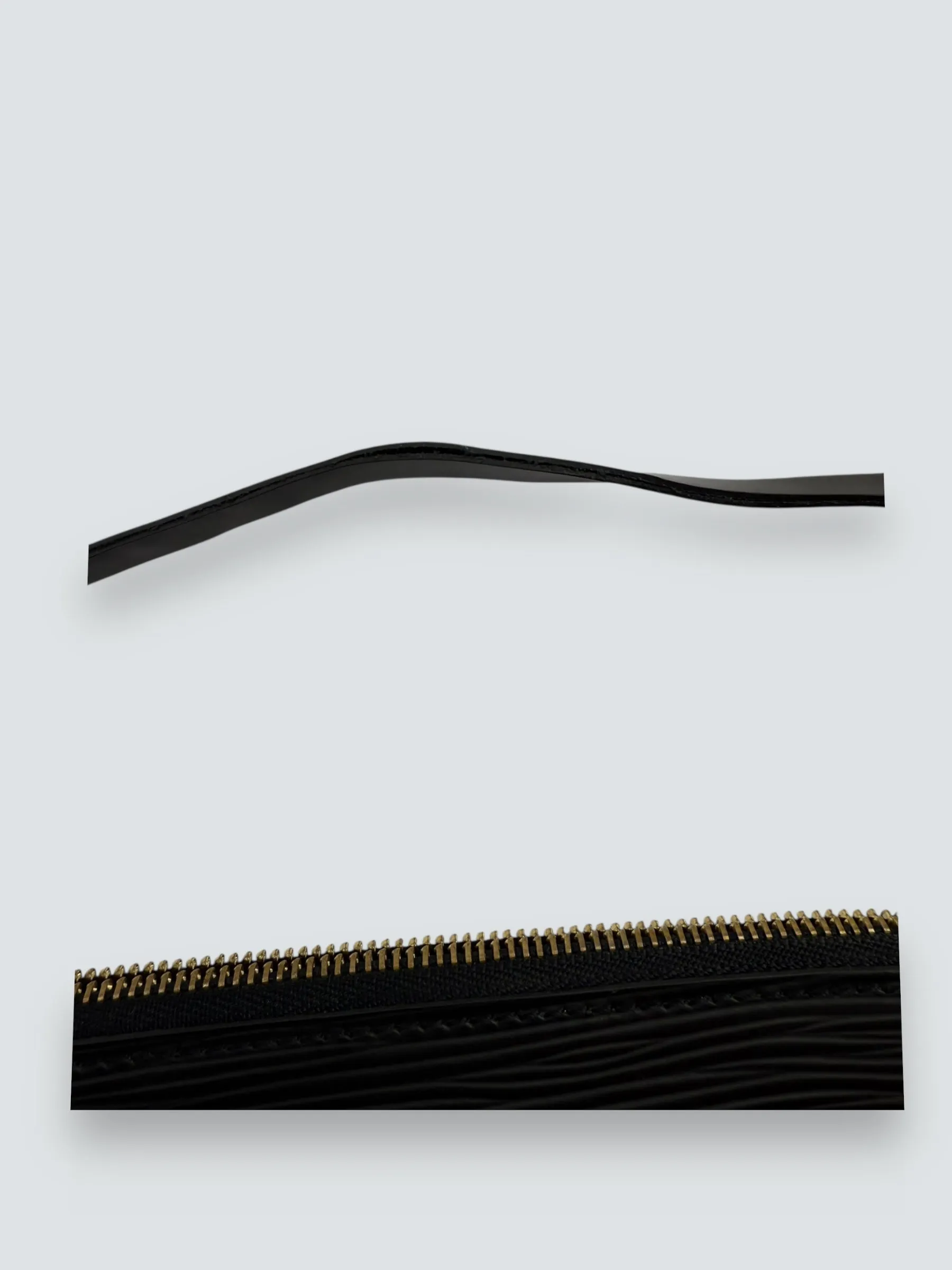 Louis Vuitton Small Black Epi Leather Pochette