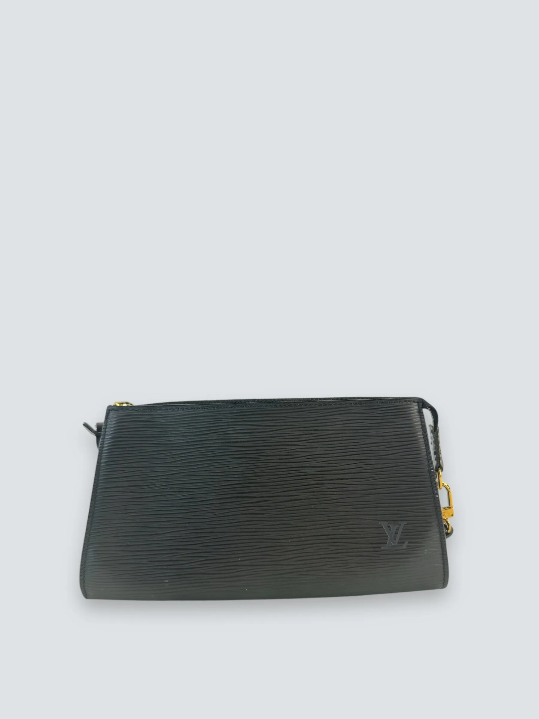Louis Vuitton Small Black Epi Leather Pochette