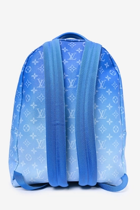Louis Vuitton 2020 Blue/White Monogram Clouds Backpack