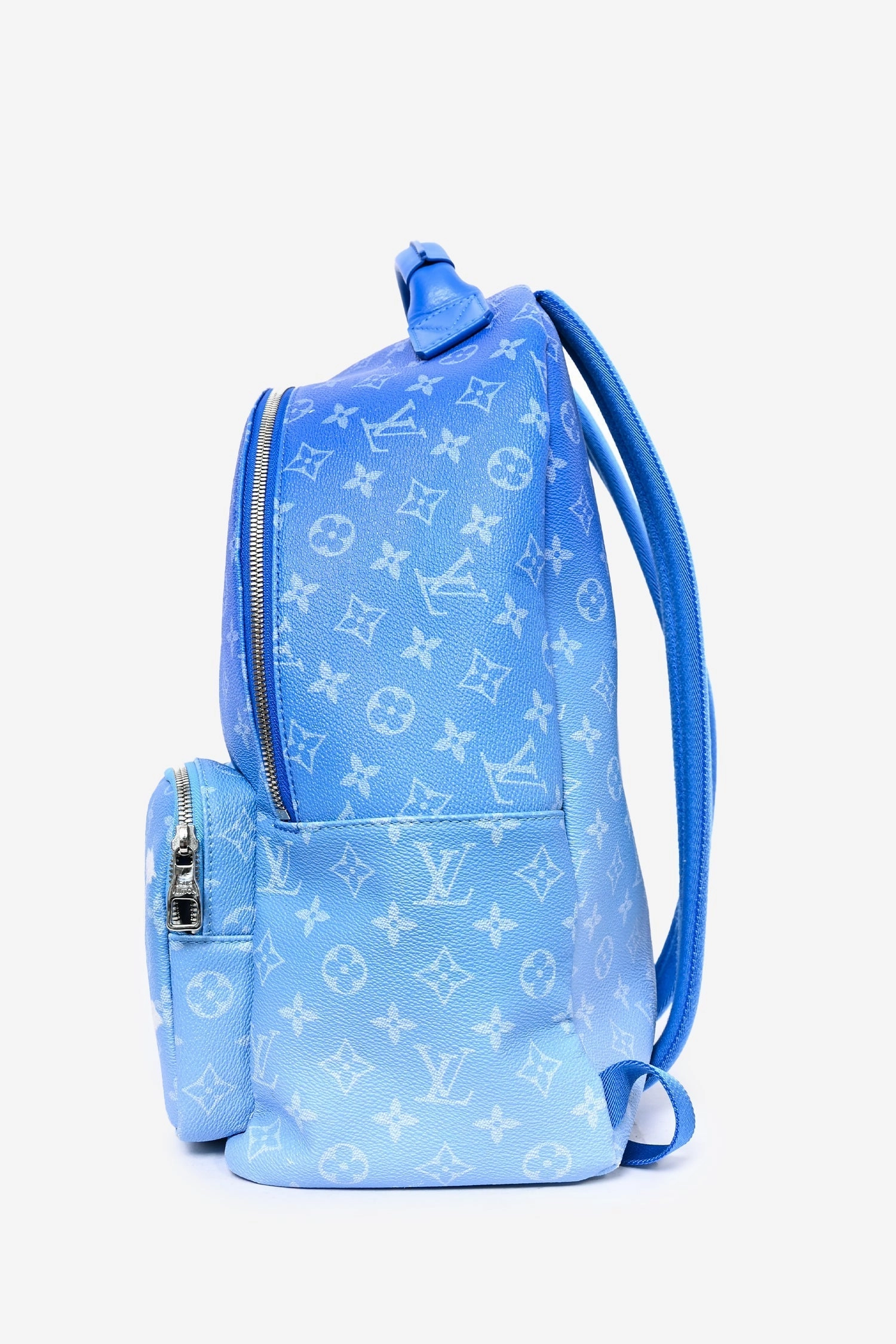 Louis Vuitton 2020 Blue/White Monogram Clouds Backpack