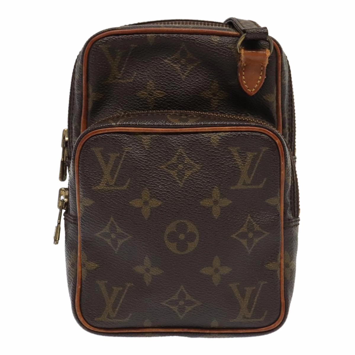 Louis Vuitton Amazon Brown Canvas Shoulder Bag