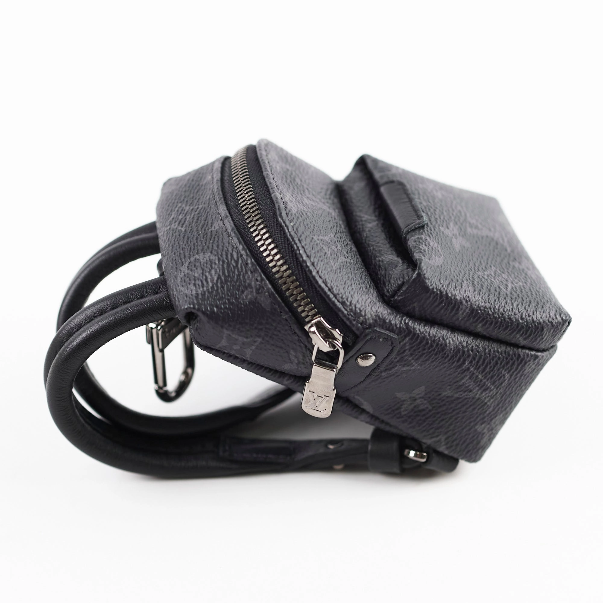 Louis Vuitton Backpack Charm Monogram Eclipse