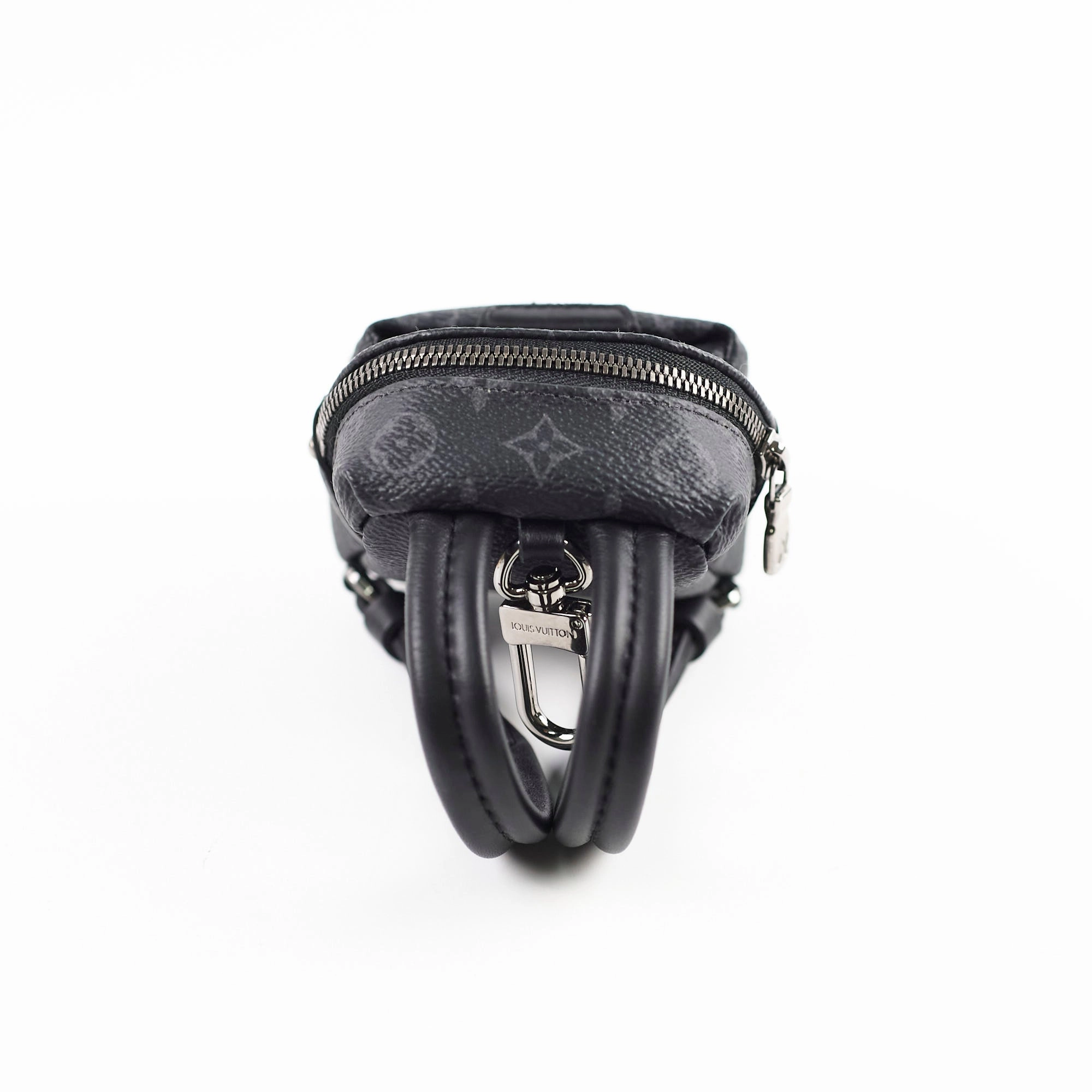 Louis Vuitton Backpack Charm Monogram Eclipse