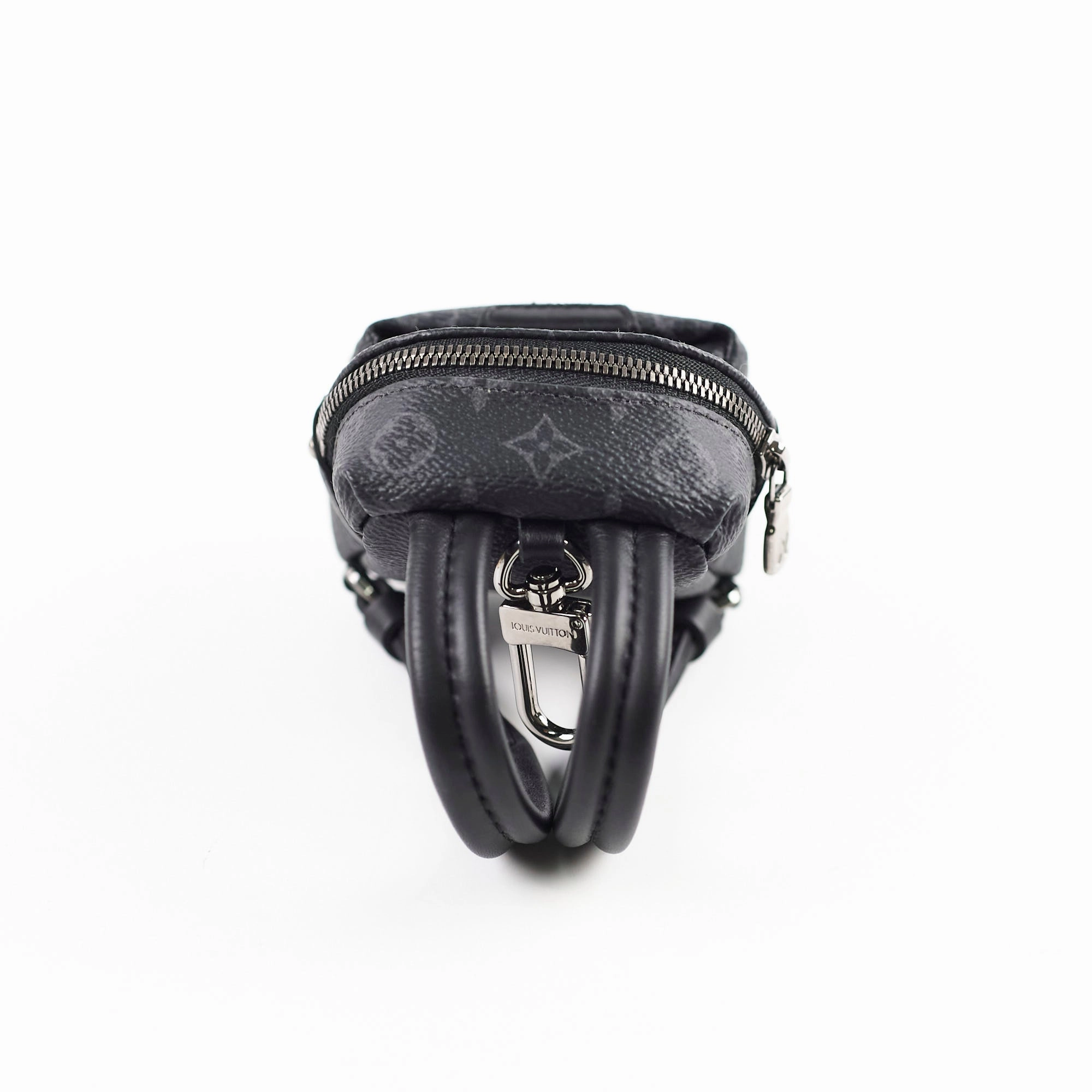 Louis Vuitton Backpack Charm Monogram Eclipse