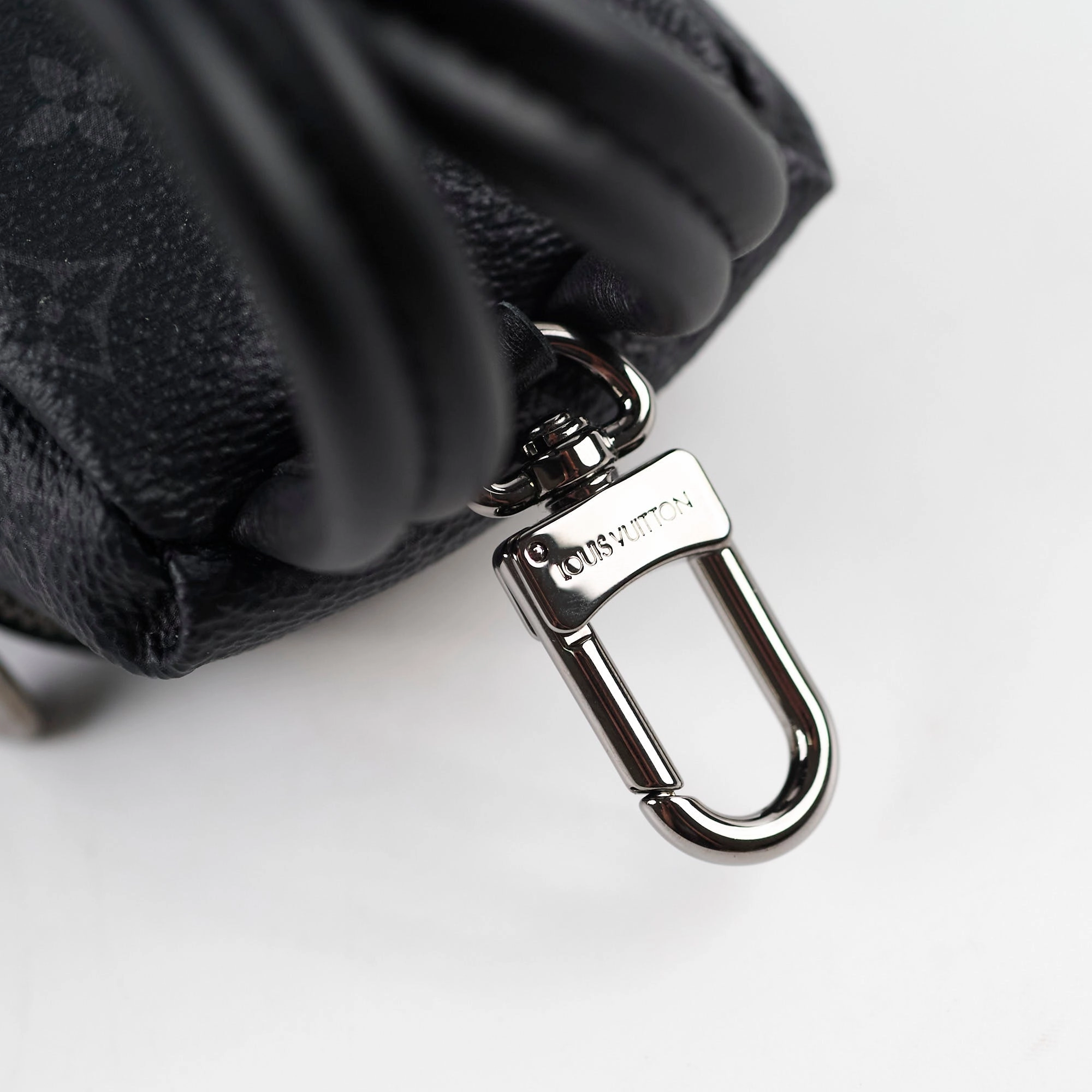 Louis Vuitton Backpack Charm Monogram Eclipse