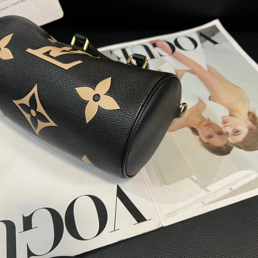 Louis Vuitton Barbilon Black Leather Crossbody Bag