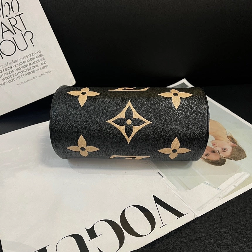 Louis Vuitton Barbilon Black Leather Crossbody Bag