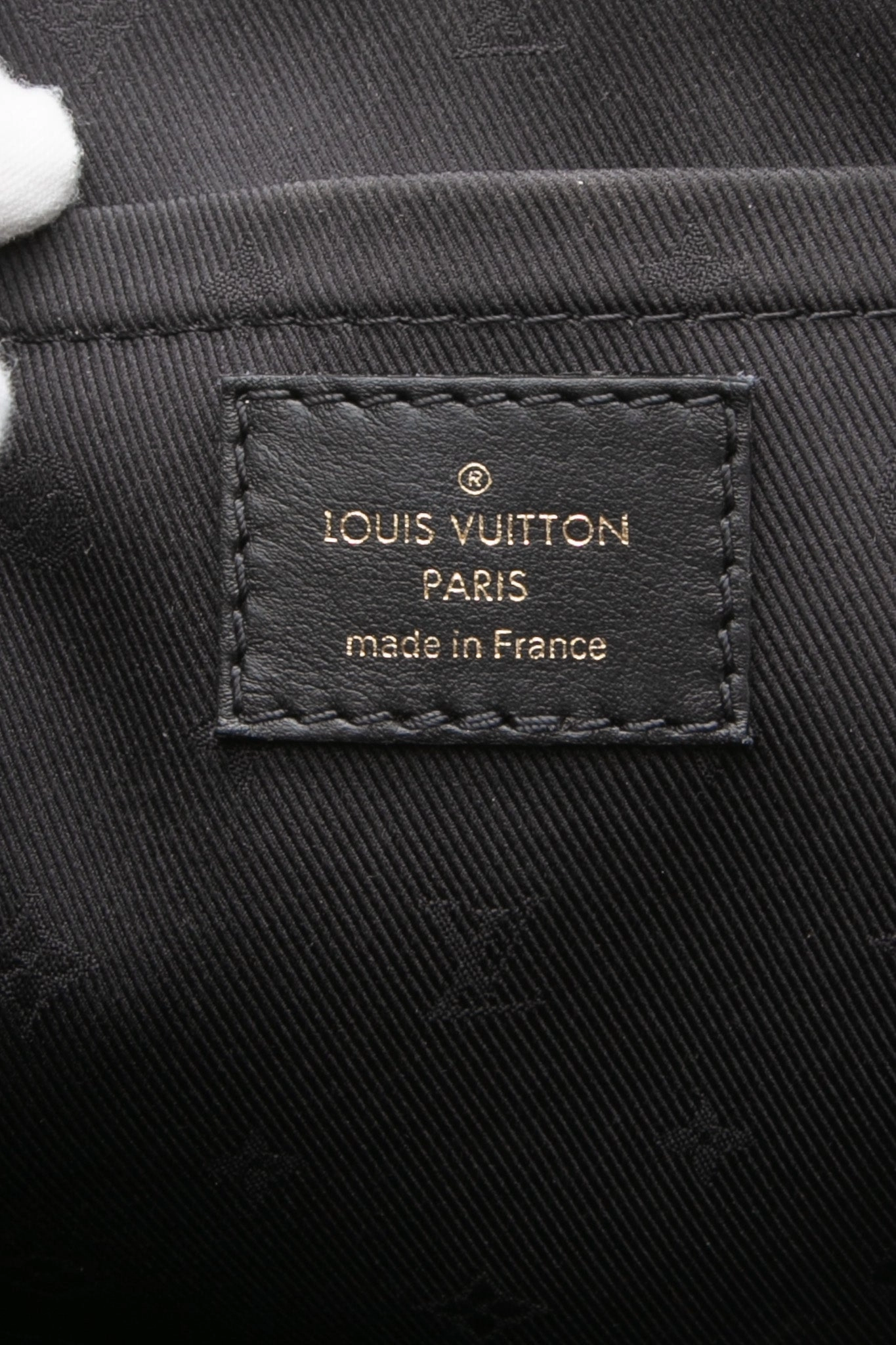 LOUIS VUITTON Black Alma Bubblegram BB Crossbody Bag