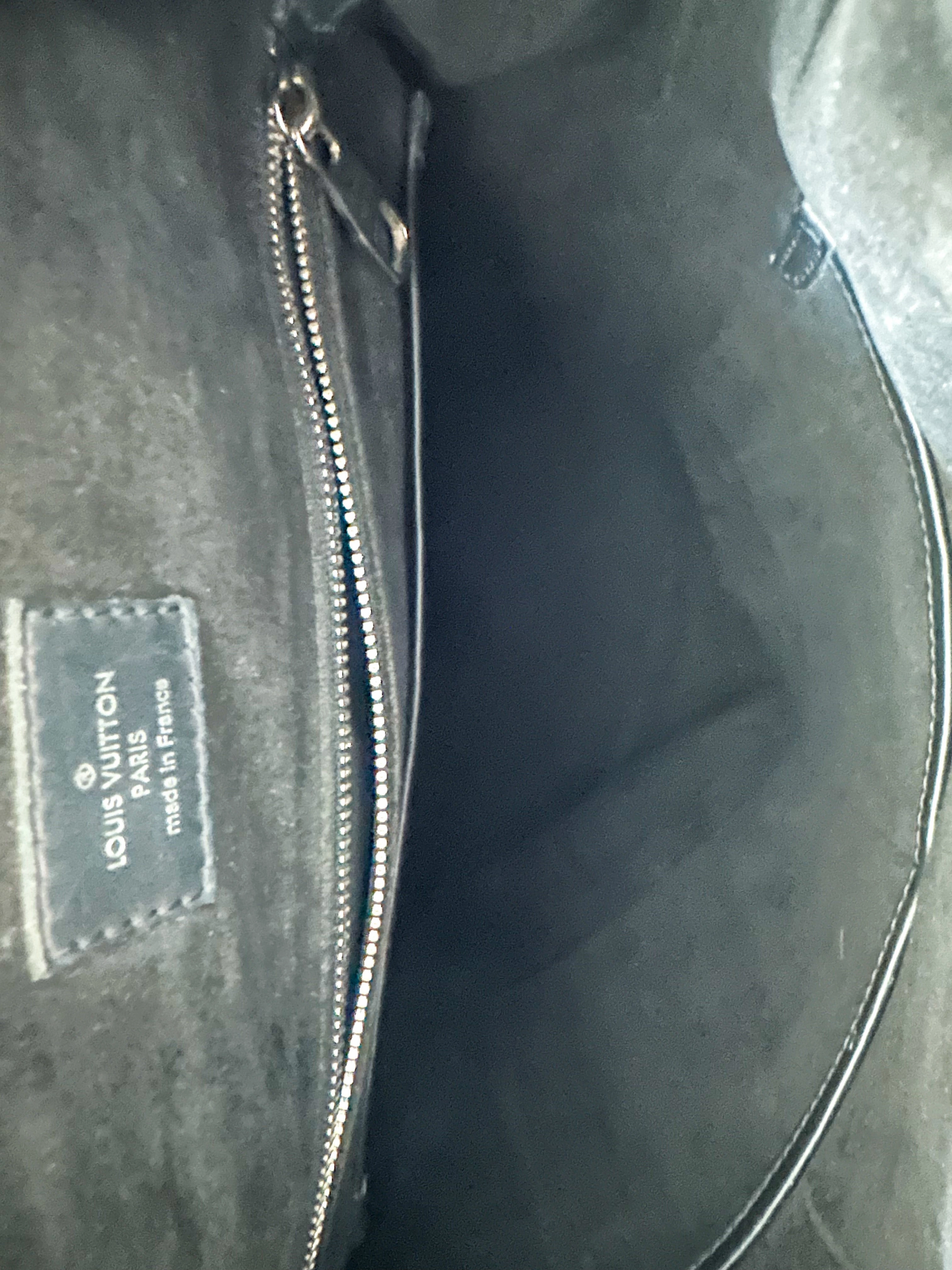 Louis Vuitton Black EPI Leather Christopher Backpack
