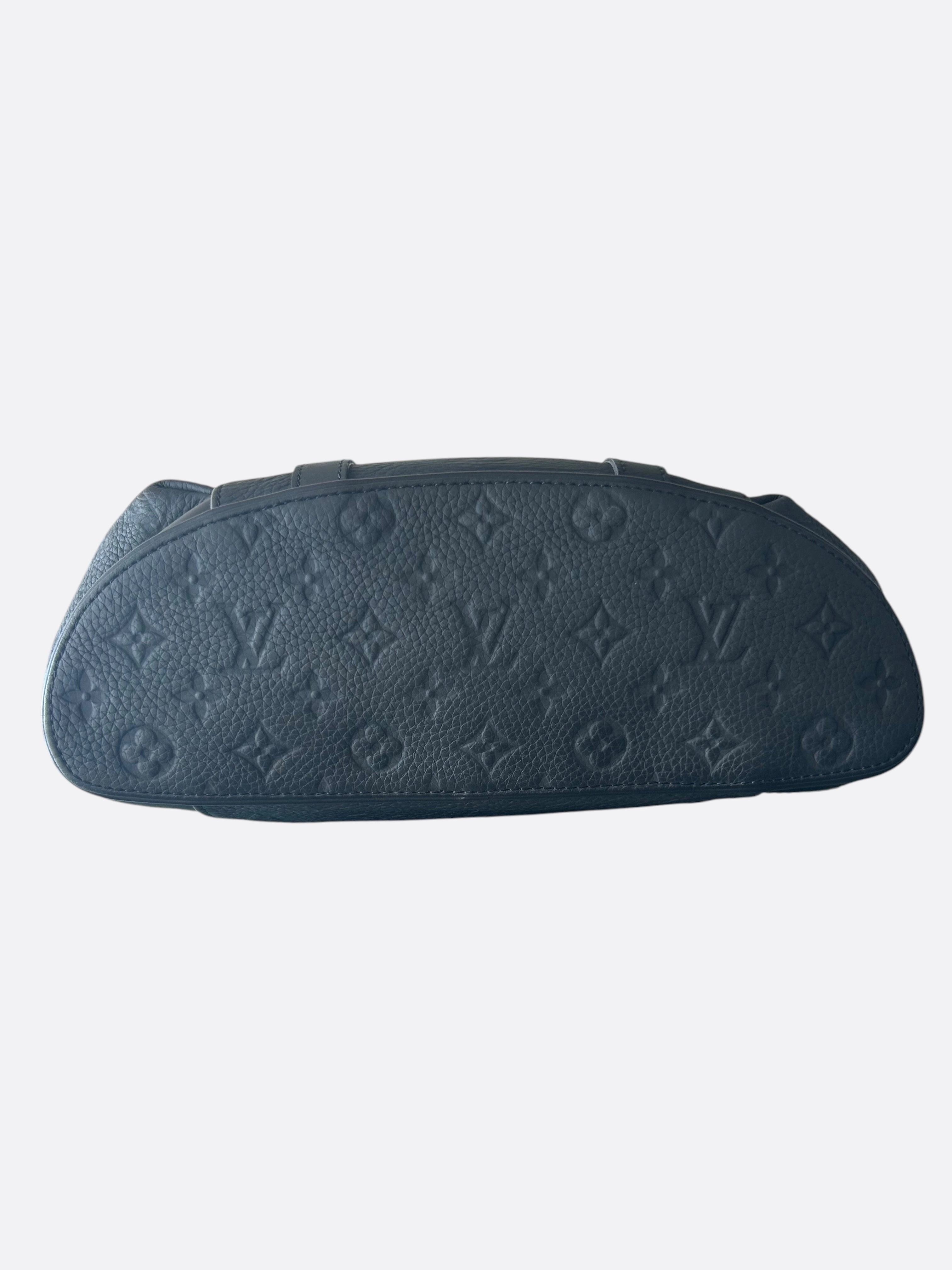 Louis Vuitton Black Taurillon Monogram Christopher Backpack