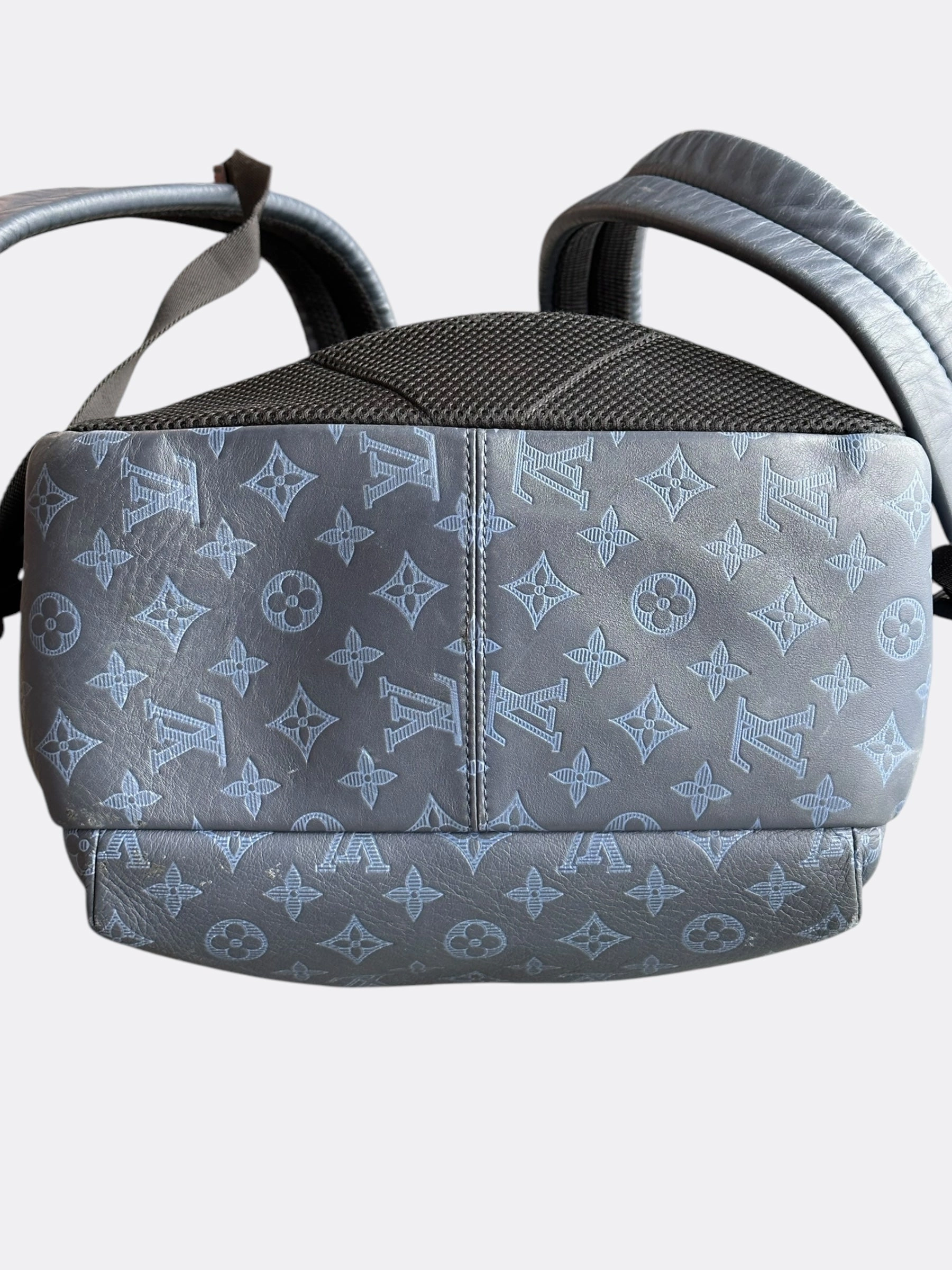 Louis Vuitton Blue Shadow Monogram Sprinter Backpack